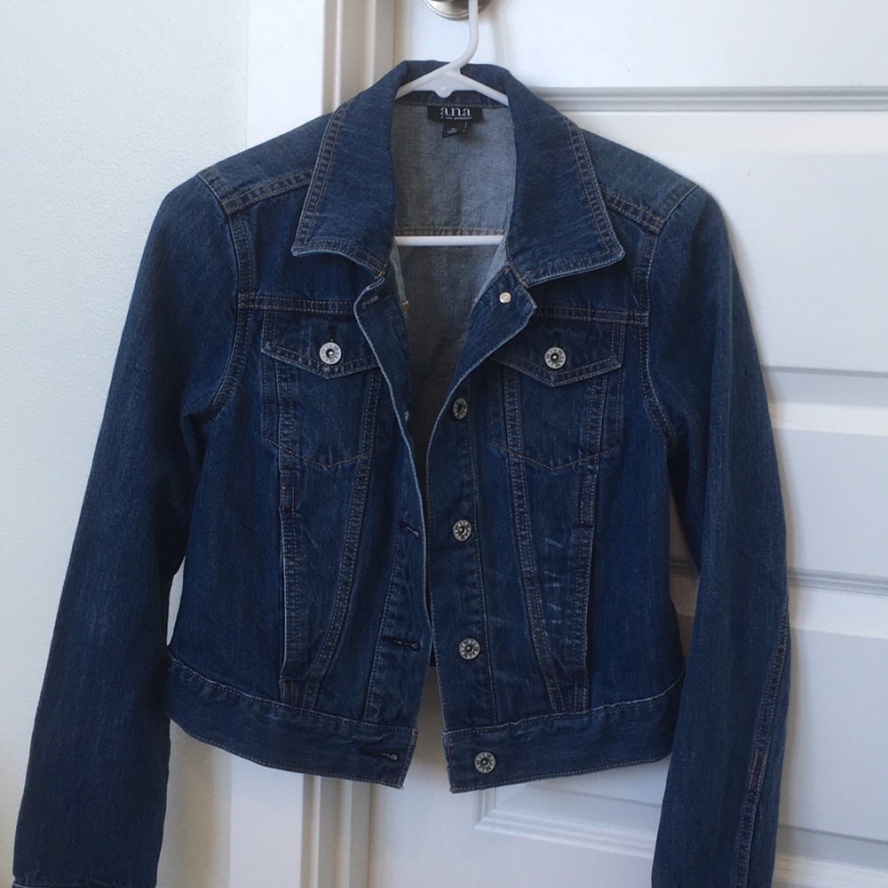 dark wash jean jacket